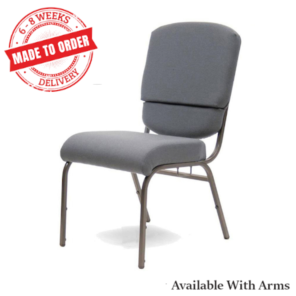 Aldergrove metal church chair