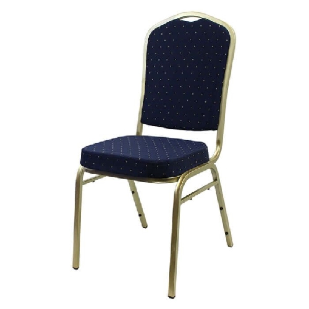 Diamante Steel metal church chair