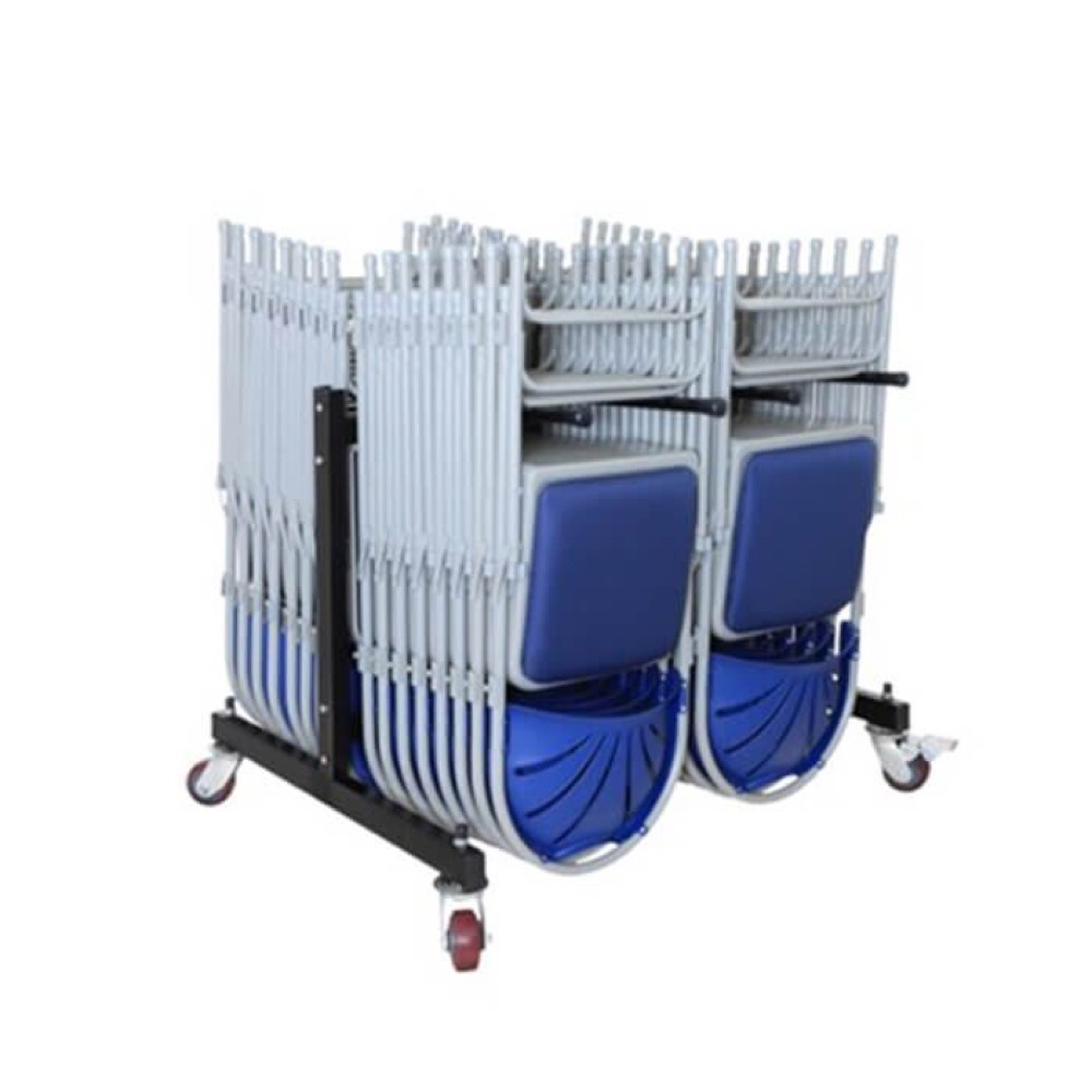 Folding Chair Trolley 1 Row 2 Column chair storage trolley