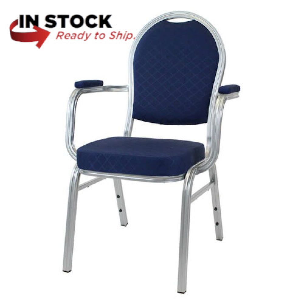 Roundtop Alu With Arms metal church chair