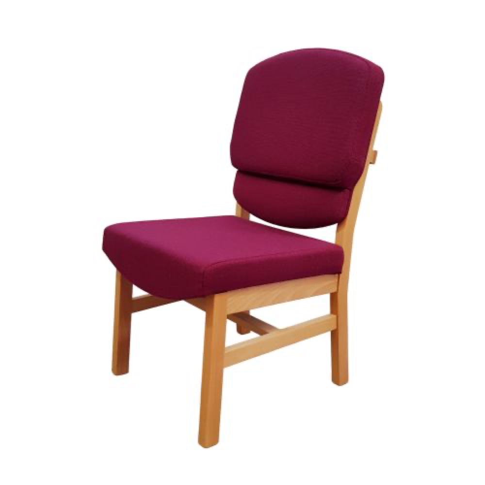 Strangford wooden church chair