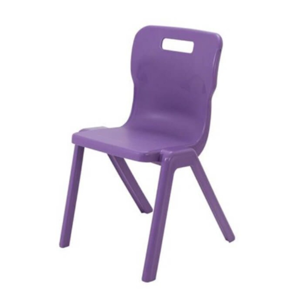 Titan Size 4 (8-11 Years) polypropylene stacking chair