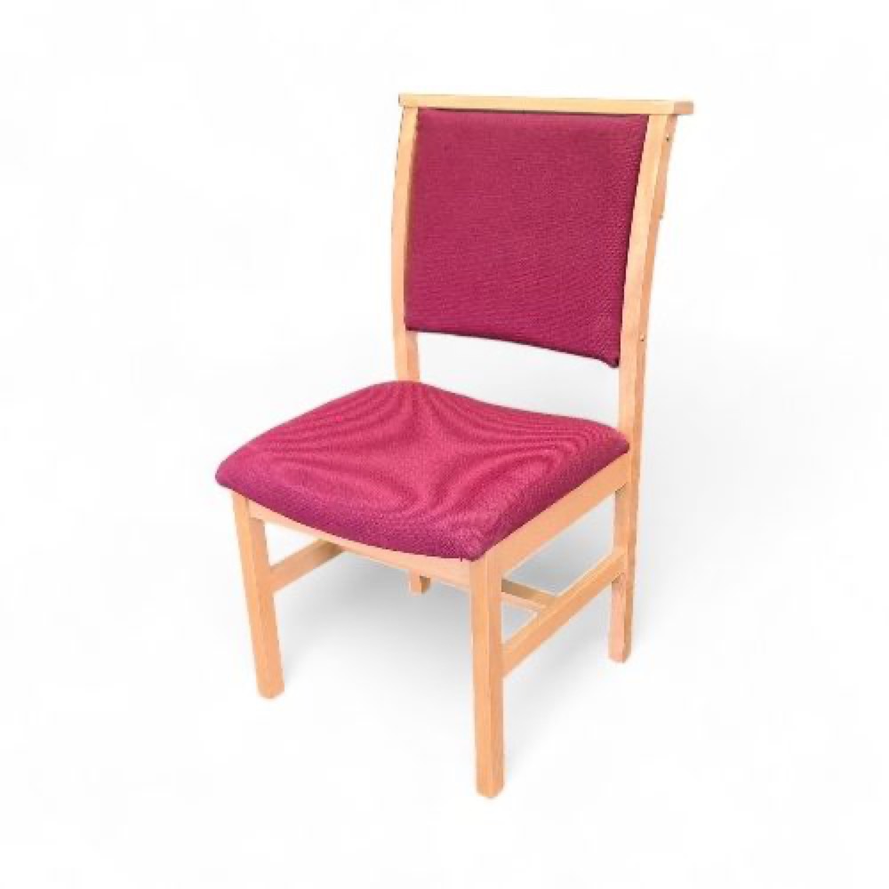 Valencia wooden church chair