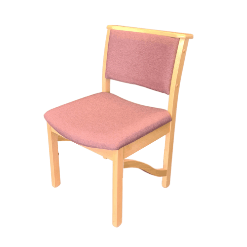 Valencia +Seat Pad wooden church chair