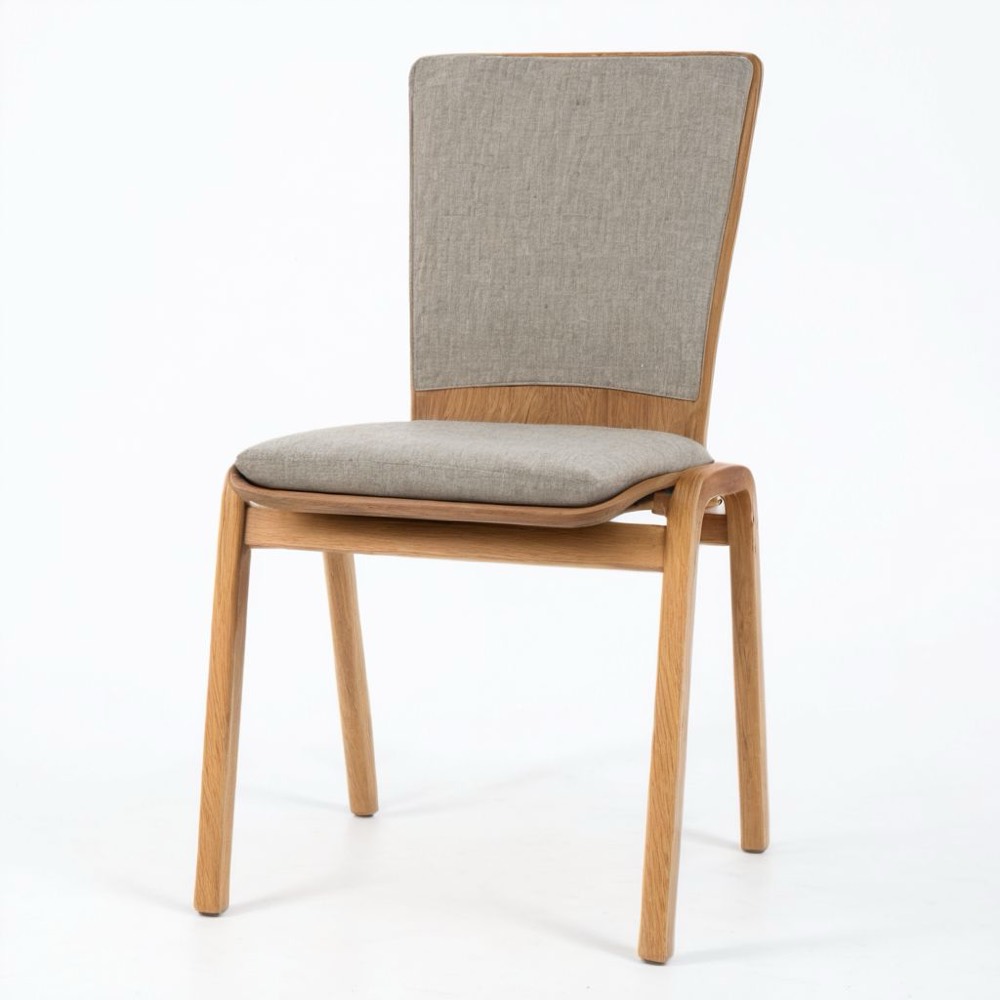 Valencia +Padded wooden church chair