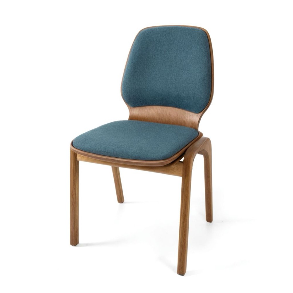 Valetta +Padded wooden church chair