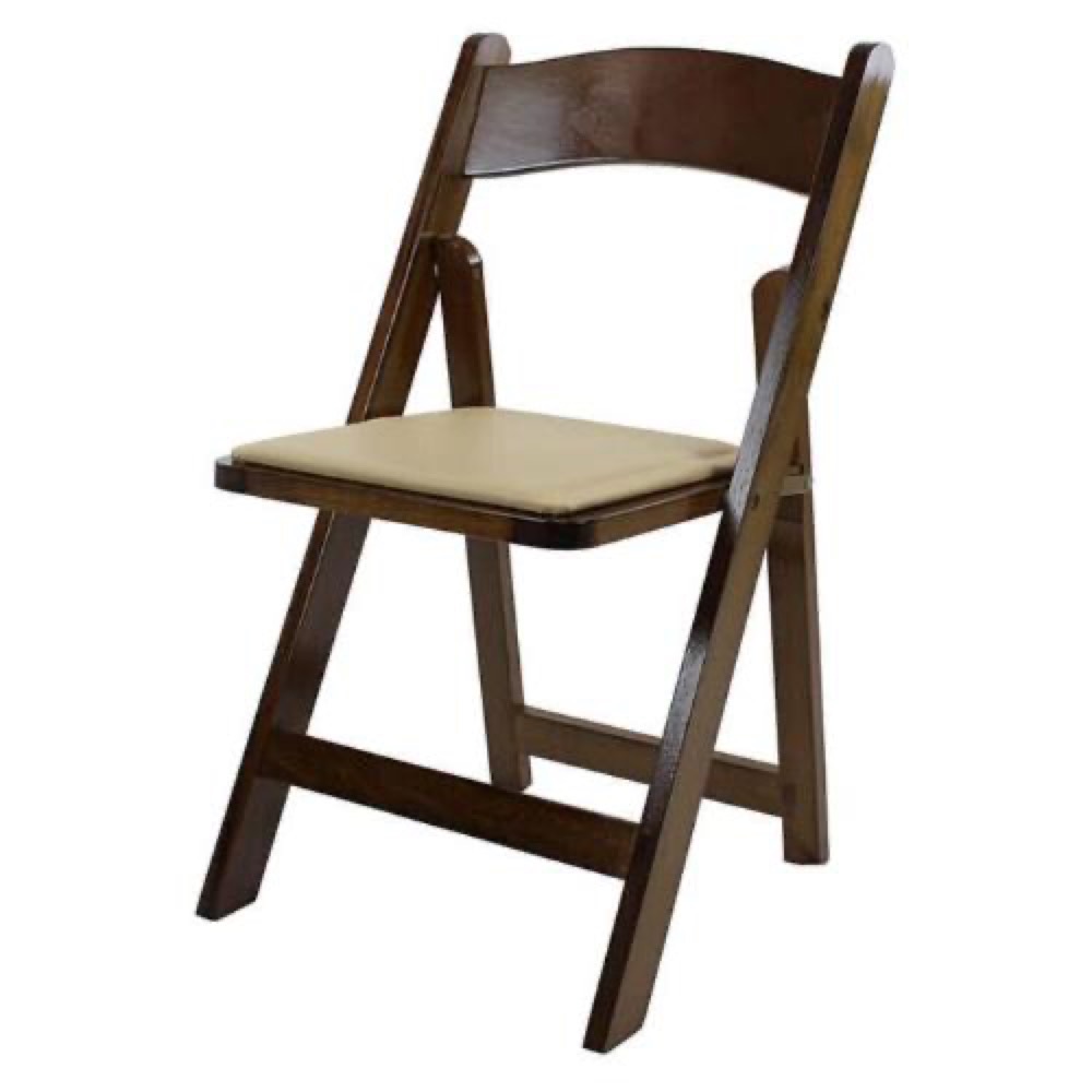 Wooden Folding Chair With Padded Seat folding church chair