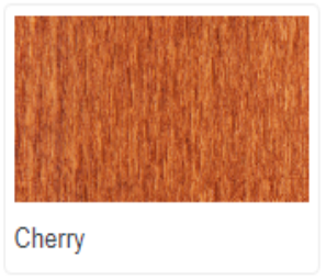 Cherry finish